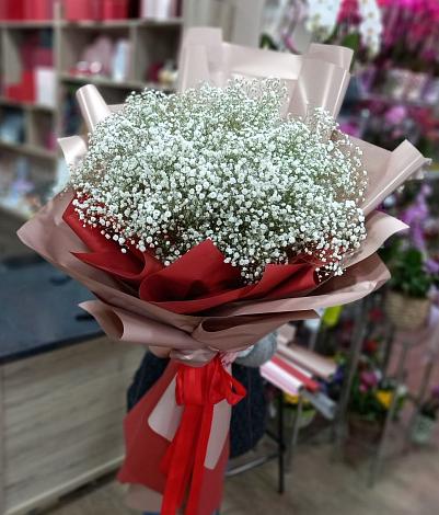 Букет цветов из: Гипсофила в Сенгилеевском